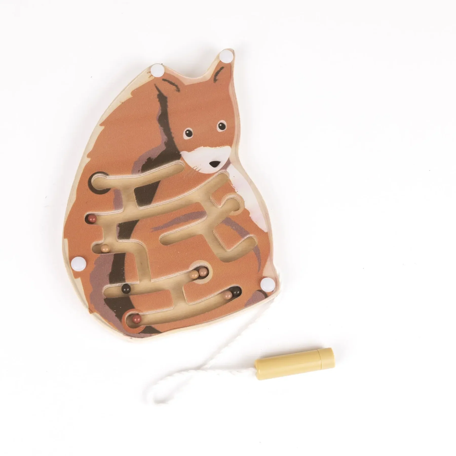 Egmont Toys Mini Labirinto Magnetico Scoiattolo legno