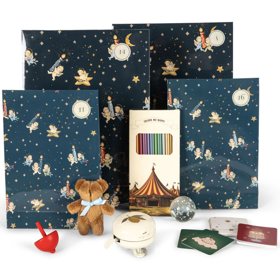 Konges Sløjd Art Craft Blue calendario Avvento 24 sorprese