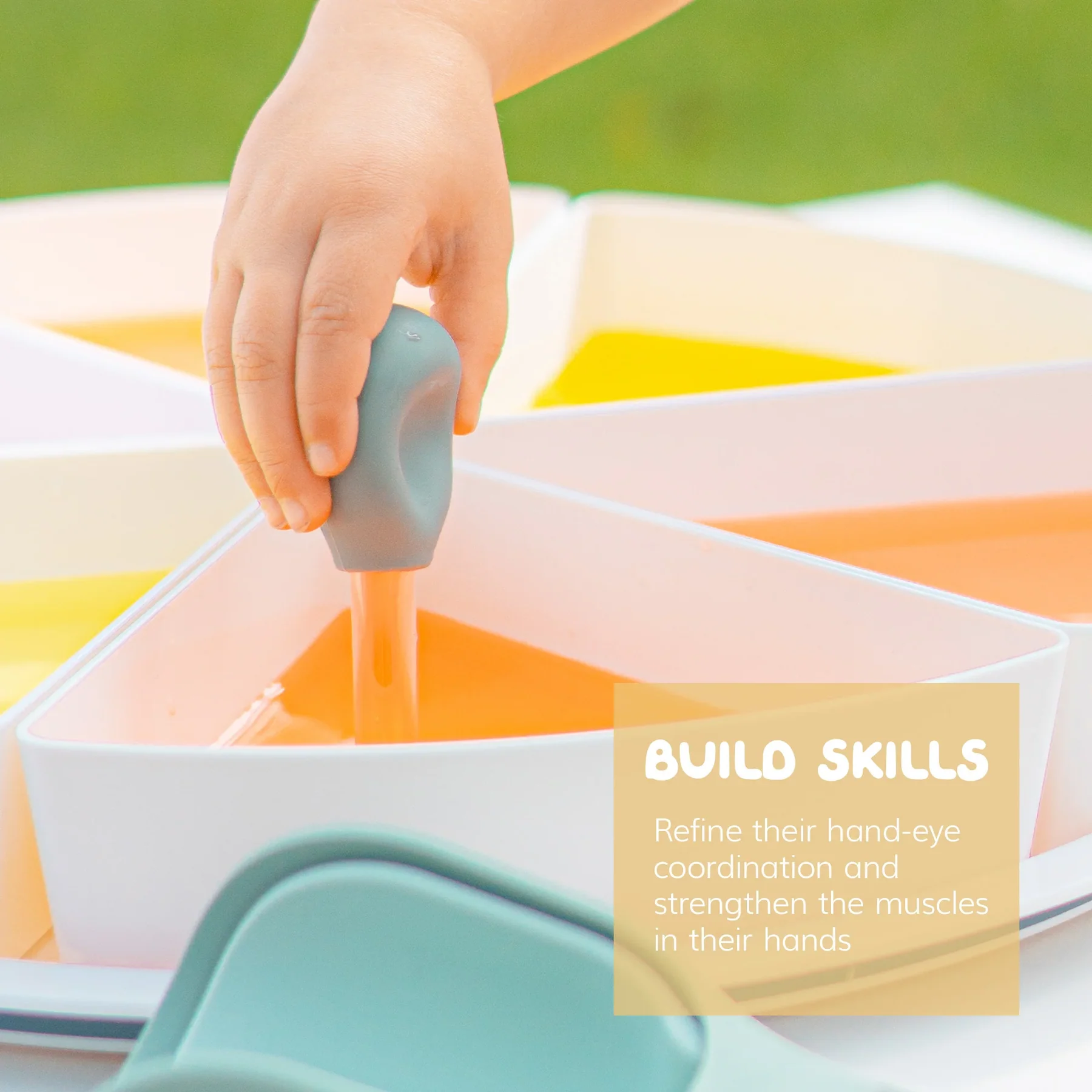 Inspire My Play Pipette Silicone Set 6 Pezzi