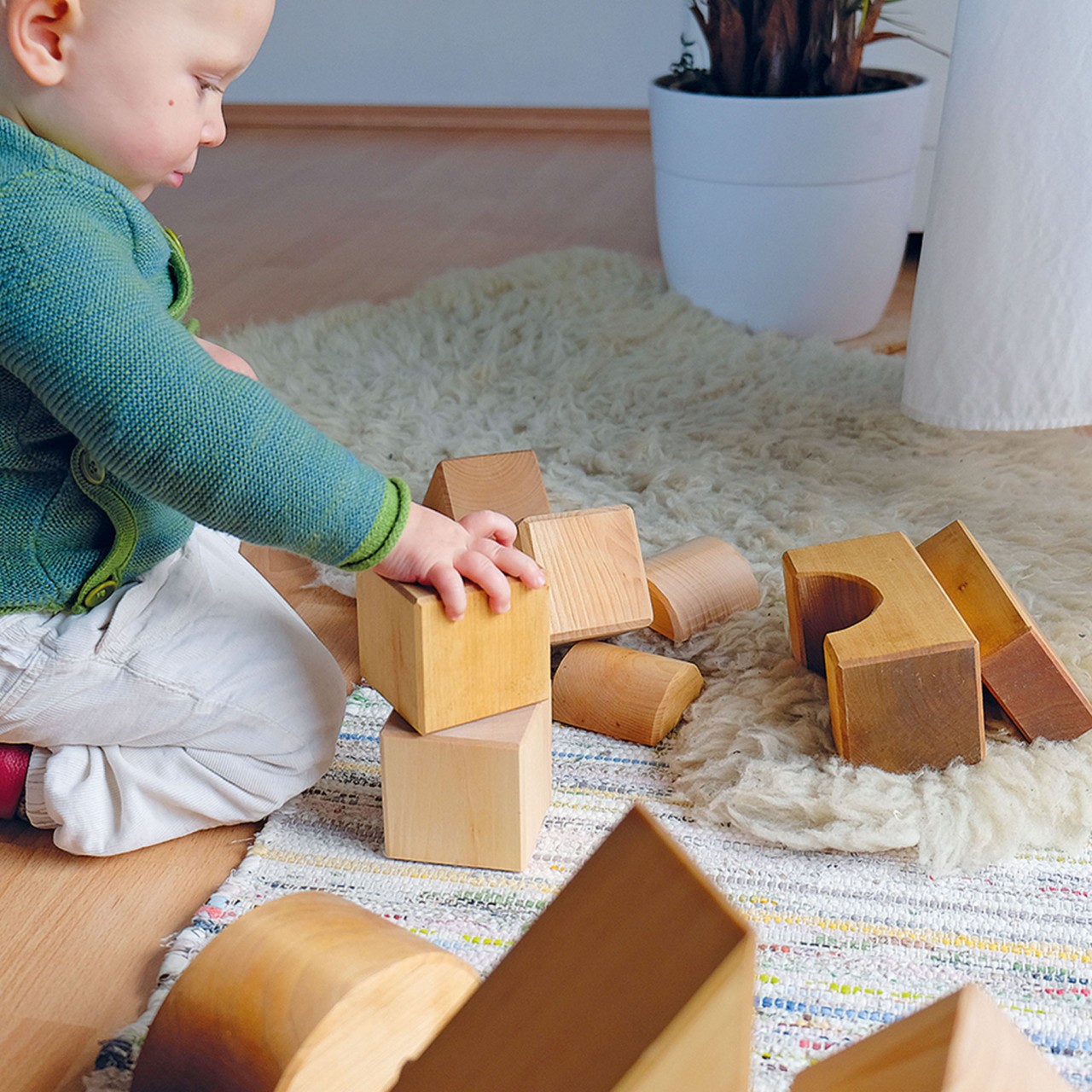 Grimm's Giant Building Blocks costruzioni legno 19 pezzi