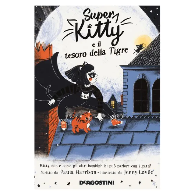 DeAgostini Super Kitty tesoro della tigre libro 6 anni
