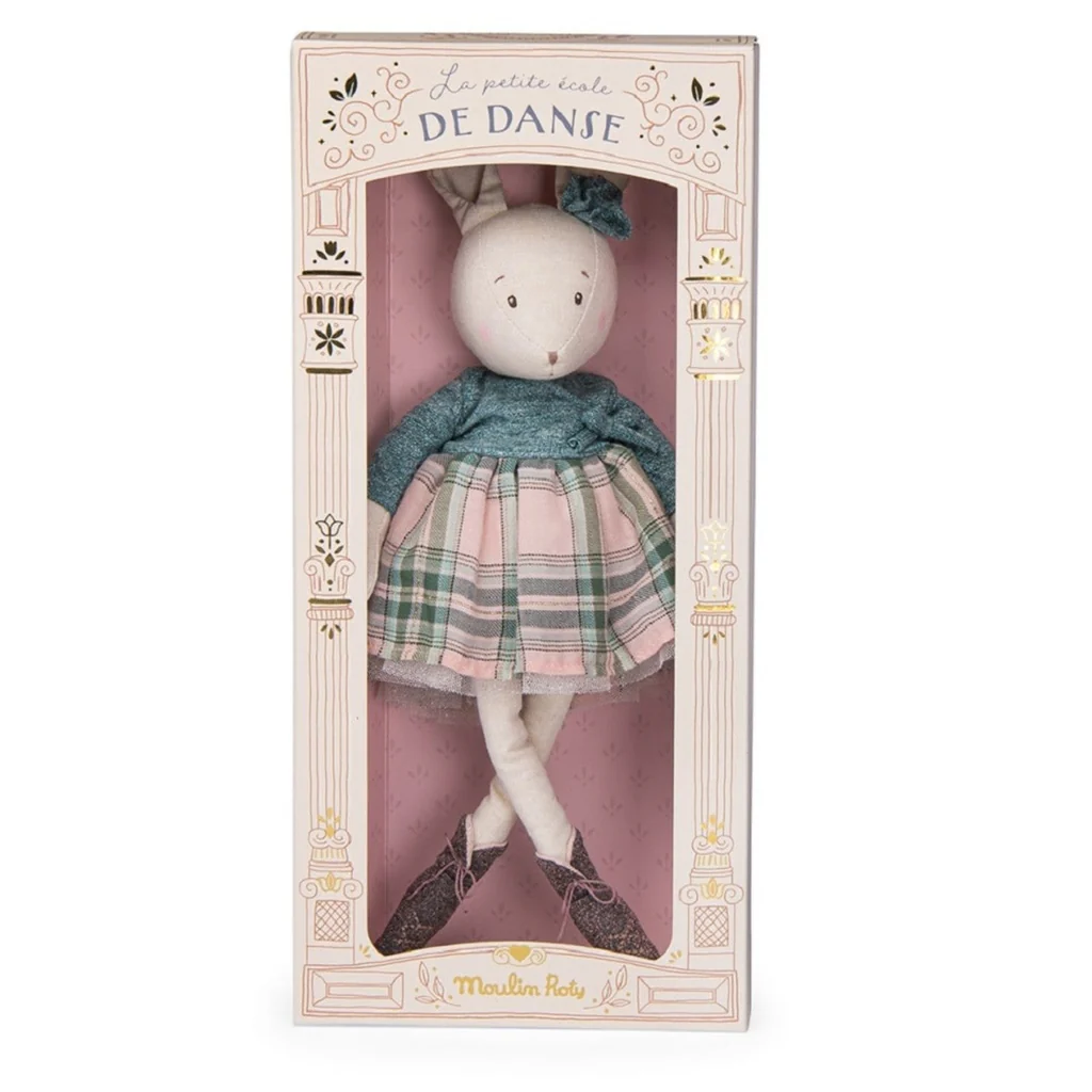 Moulin Roty Ecole de Dance Coniglio Victoria bambola 40cm
