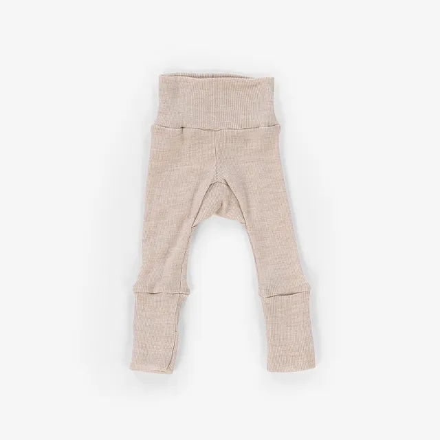 Kico Label Legging Neonato Lana Merino Elasticizzato
