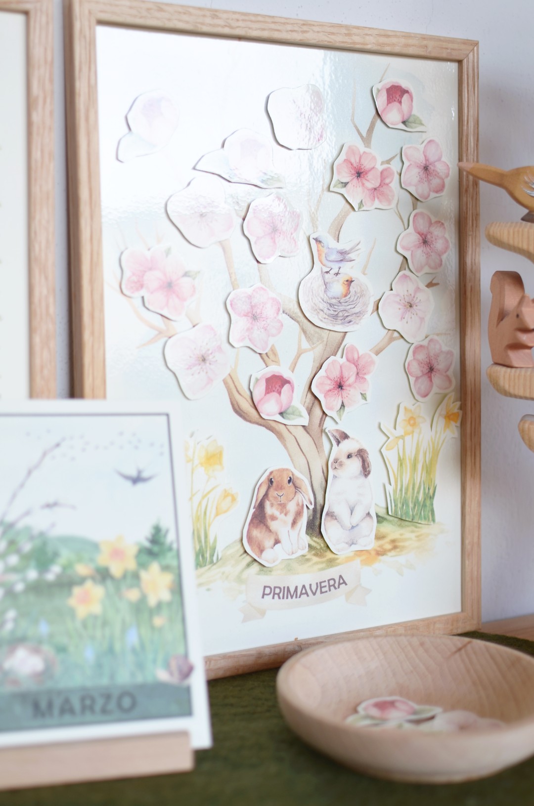 PlayKitBaboo Primavera kit sensoriale con libro e riso
