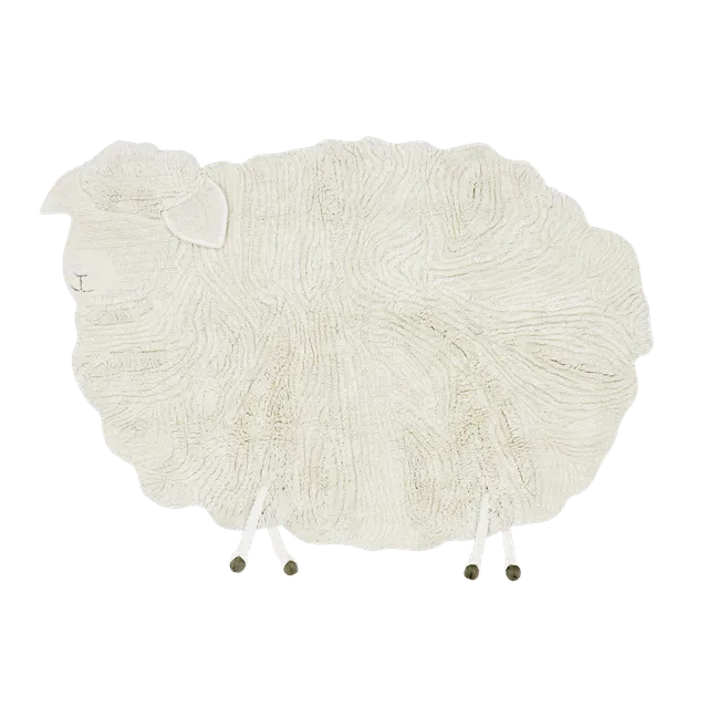 Lorena Canals Woolable Pink Nose Sheep tappeto lana 120x170