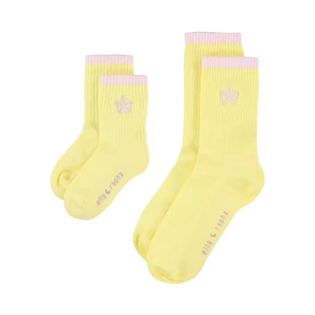 Ella and Rapha Starfish calzini bambino burro cotone