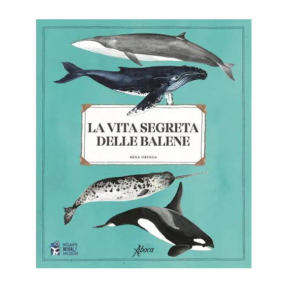 Aboca La vita segreta delle balene libro 48 pagine