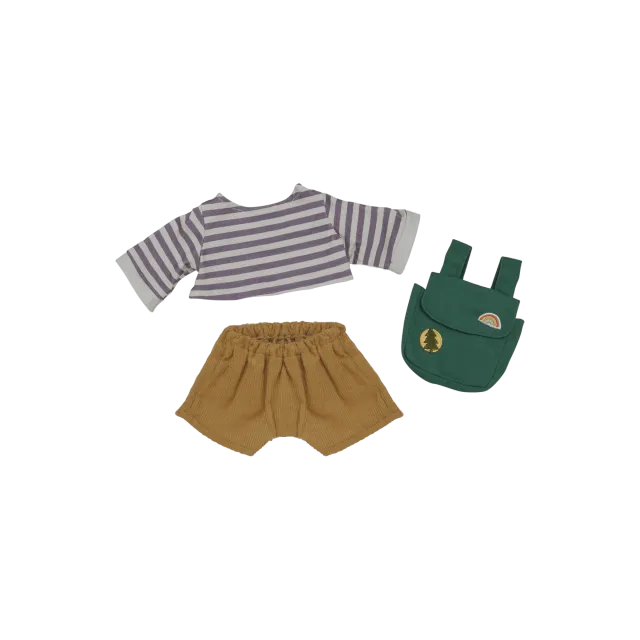 OlliElla Dinkum Dolls Rambler Outfit vestito 3 pezzi