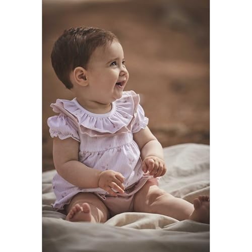 Babidu completo neonata 24 mesi rosa floreale cotone