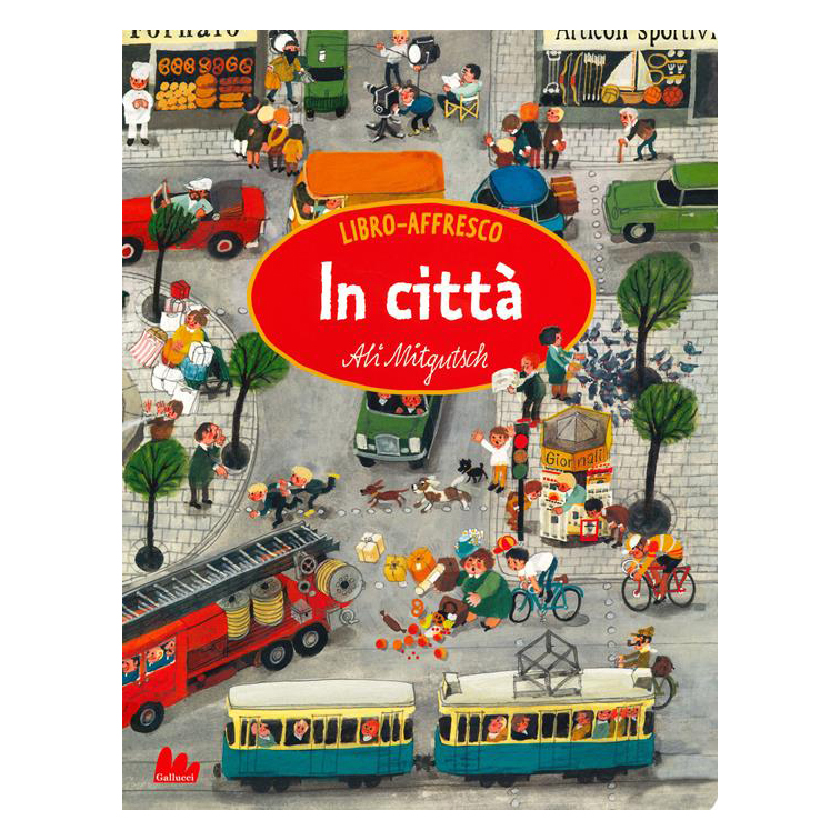 Gallucci In città libro affresco rigido da 2 anni