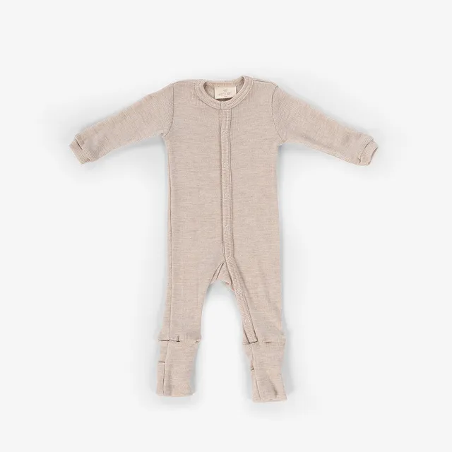 Kico Label tutina con piedini lana merino termica