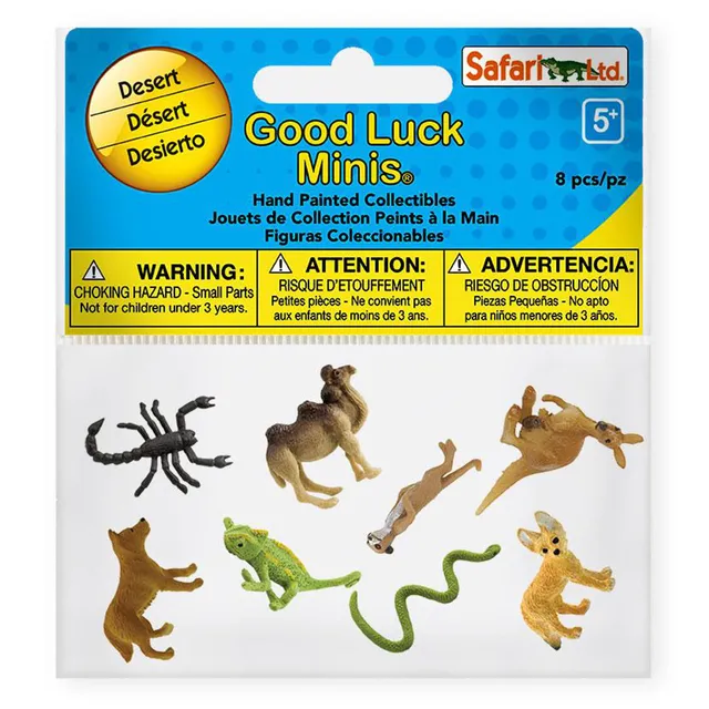 Safari Ltd Good Luck Minis Deserto miniature 8 pezzi
