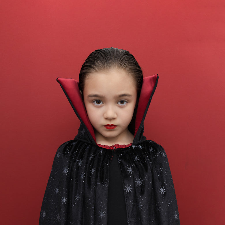 Mimi & Lula Capa Vampiro mantello halloween velluto