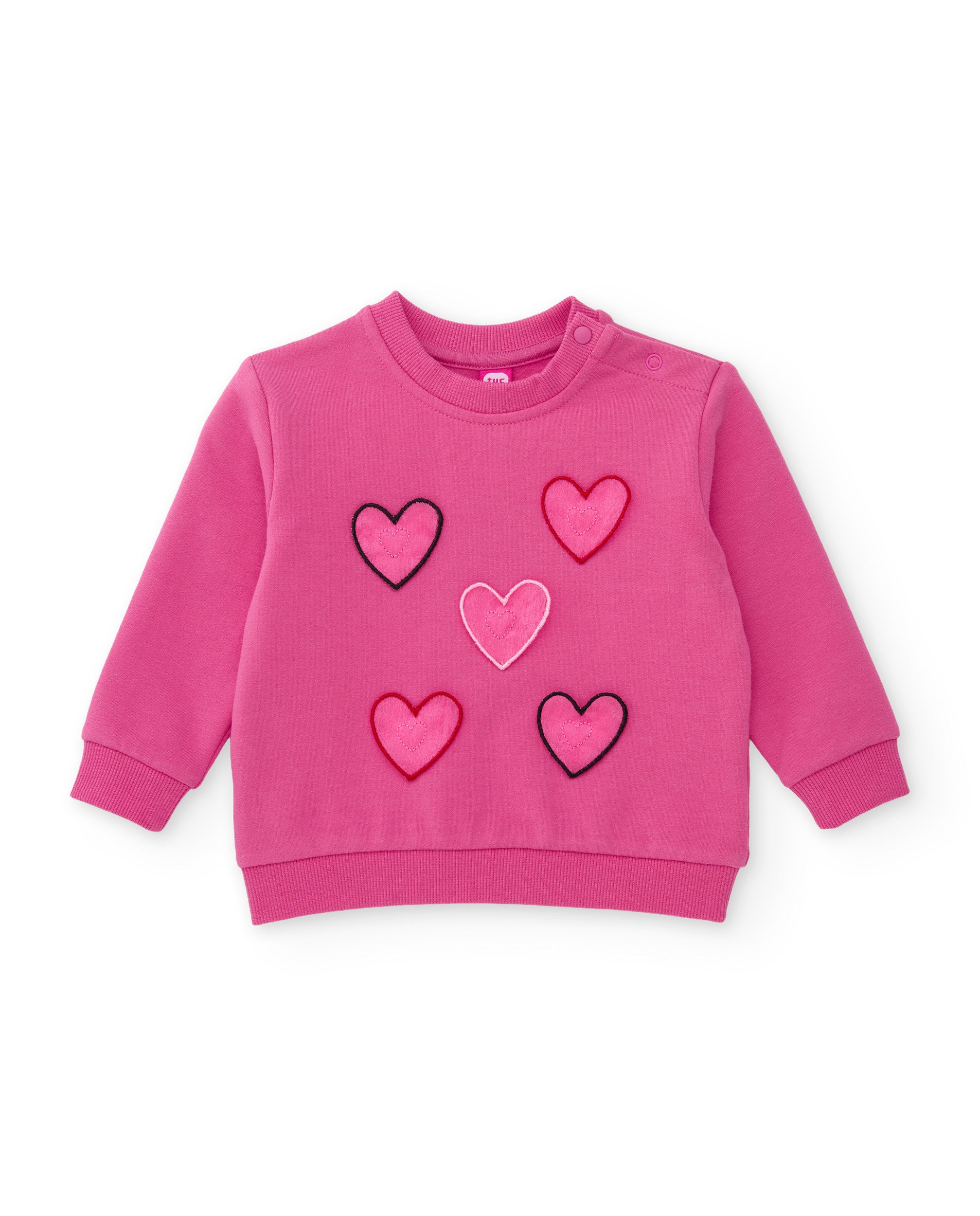 Tuc Tuc Dino Roll felpa bambina rosa cuori pile