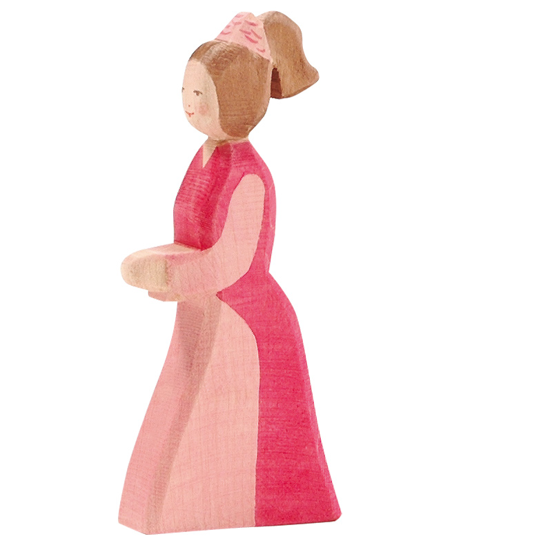 Ostheimer Damigella figura in legno Biancaneve 13 cm