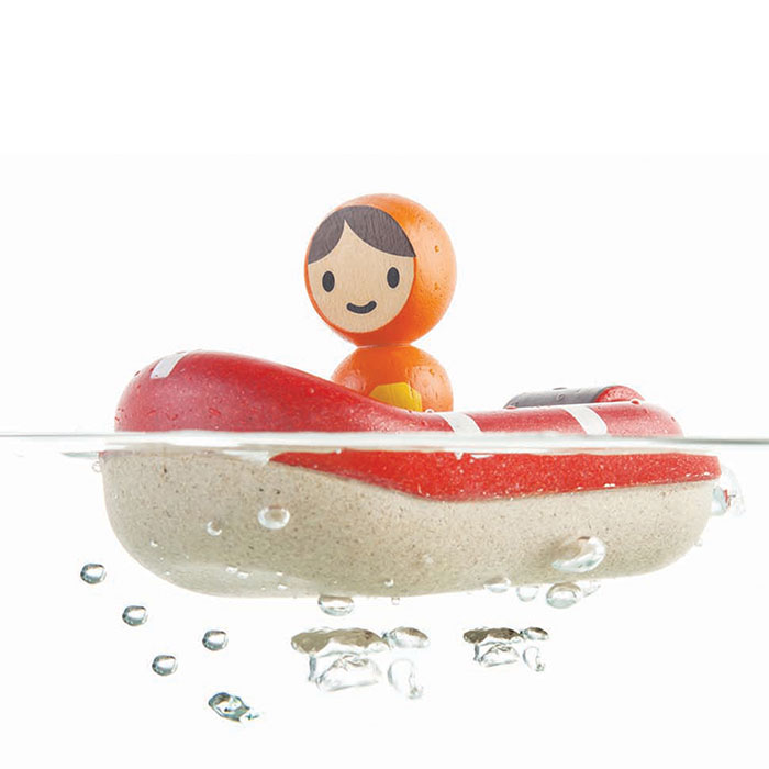 PlanToys Guardia Costiera gioco bagnetto gommone