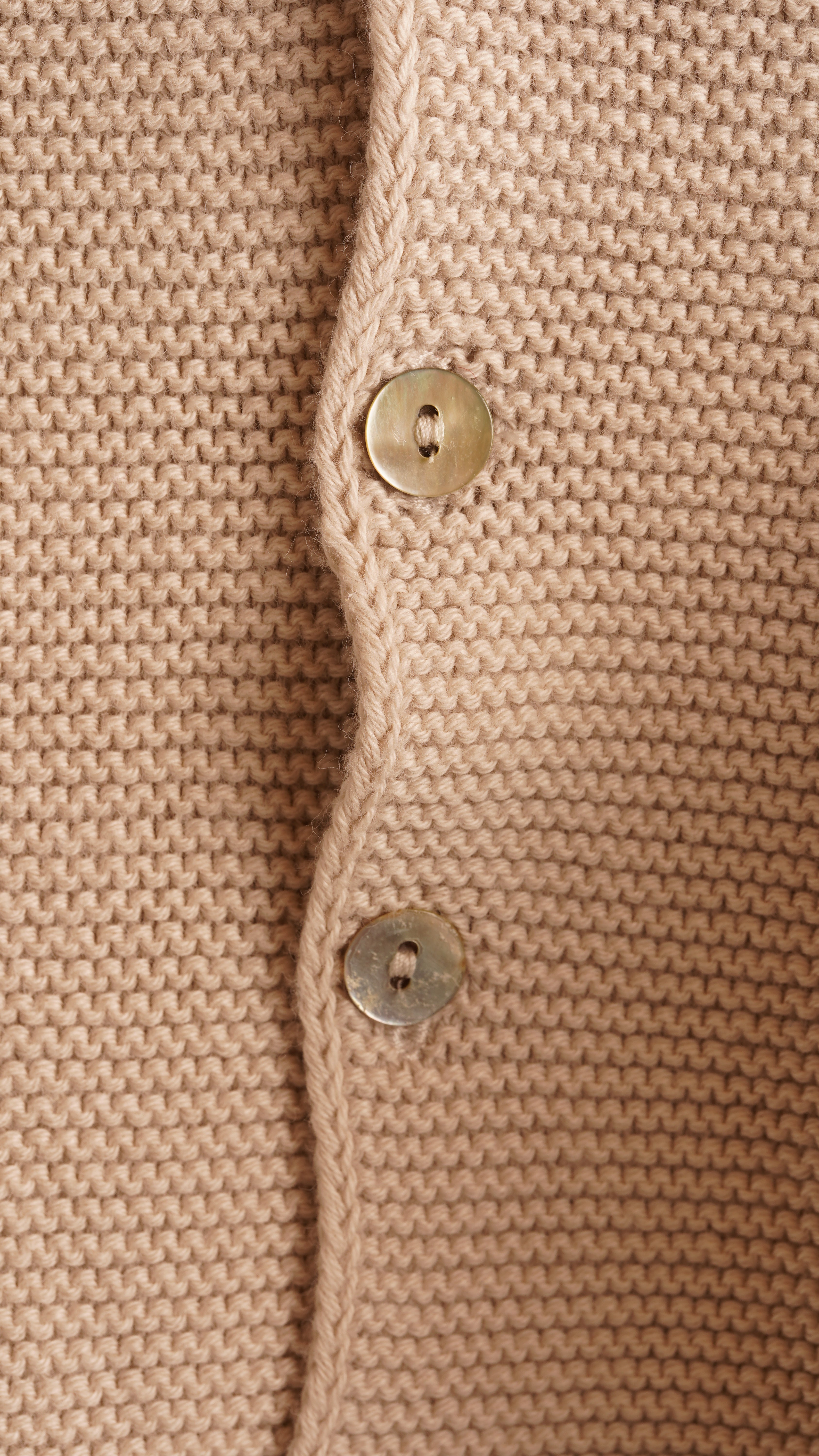 Mebi Giacca Bambino Cotone Beige 100% Cotone