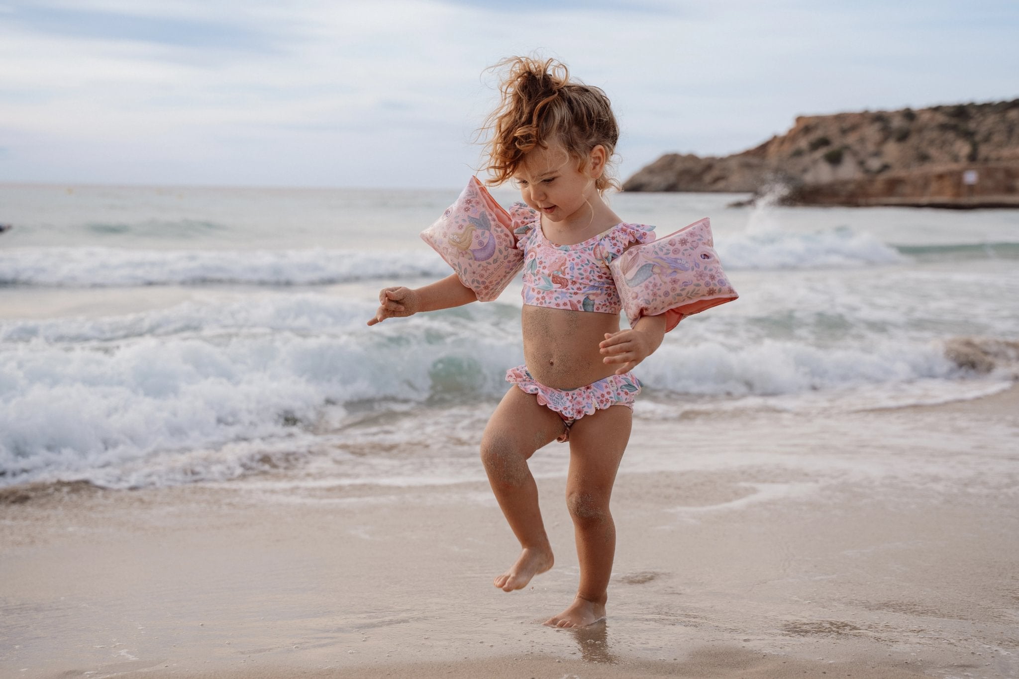 Little Dutch braccioli nuoto bambina rosa sirene PVC