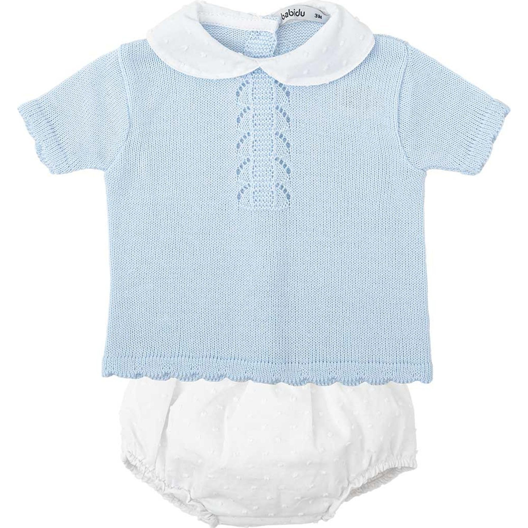 Babidu Set Neonato Maglietta + Culotte 24 Mesi Cotone x2