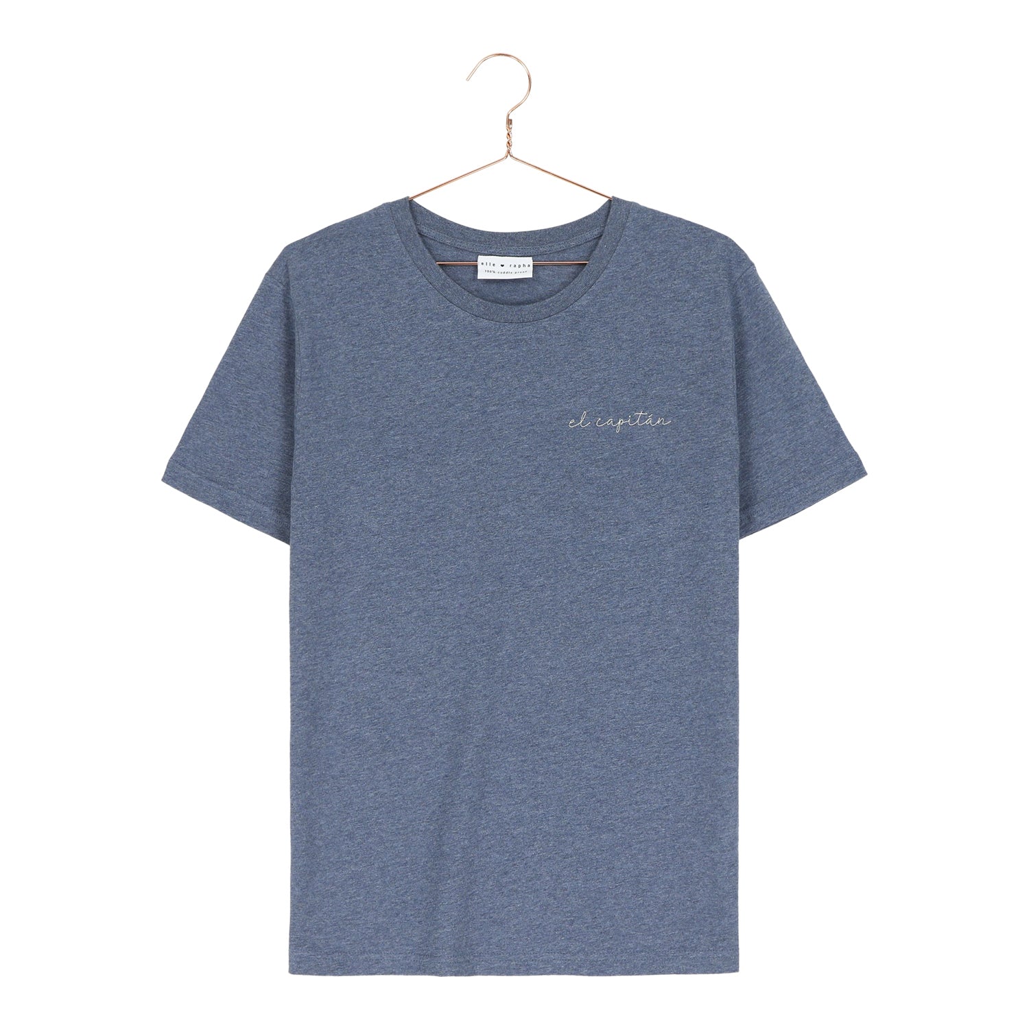Ella and Rapha El Capitán t-shirt uomo blu cotone