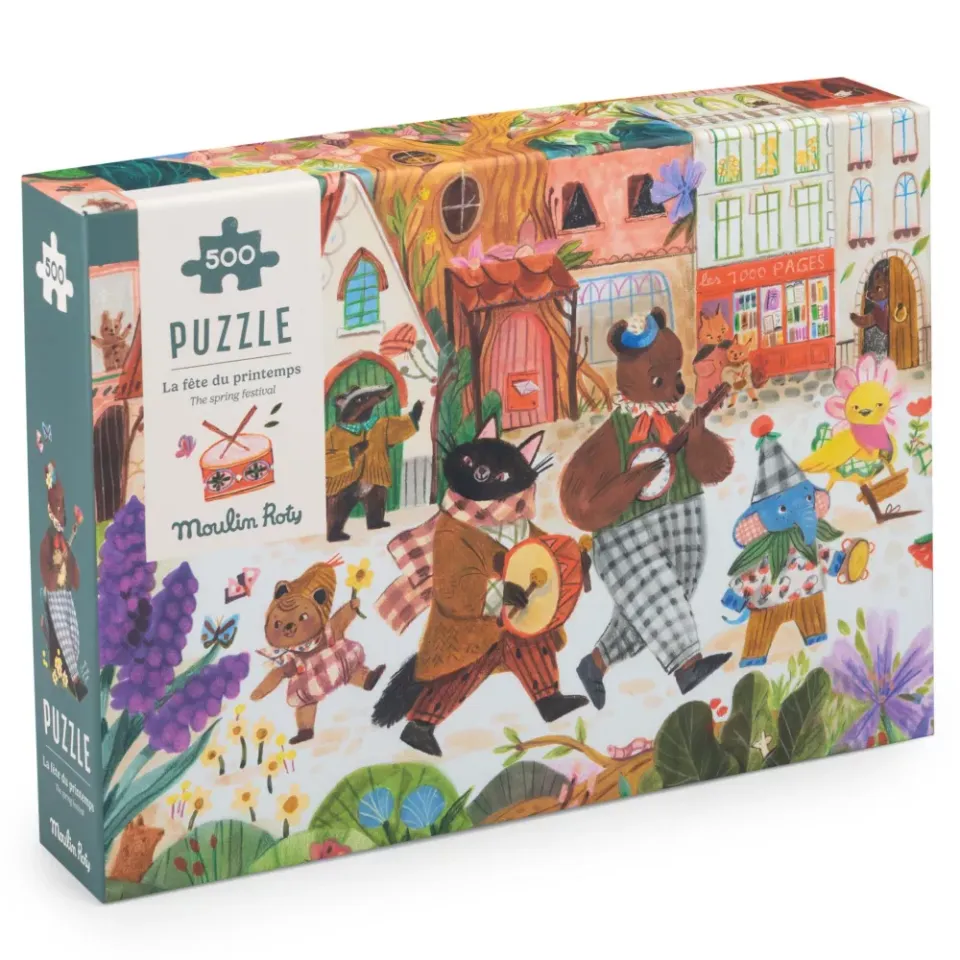 Moulin Roty Les Minouchkas Festa di primavera puzzle