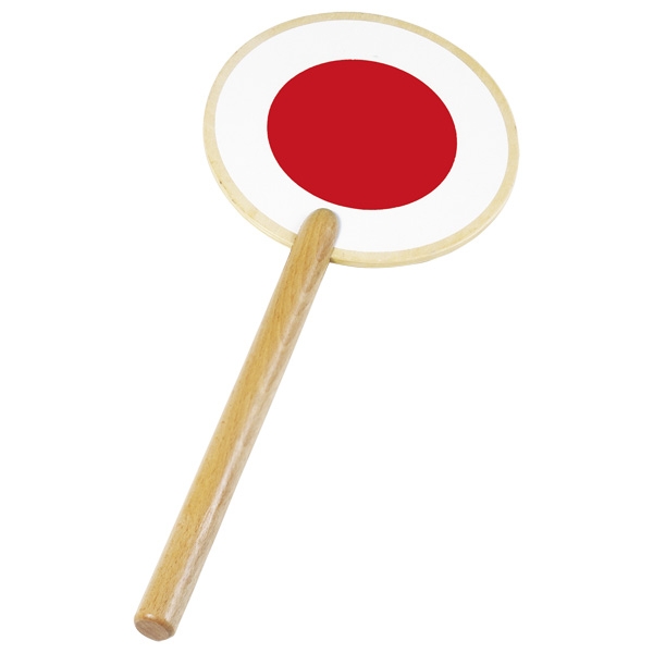 Goki paletta segnaletica verde-rosso 38 cm legno
