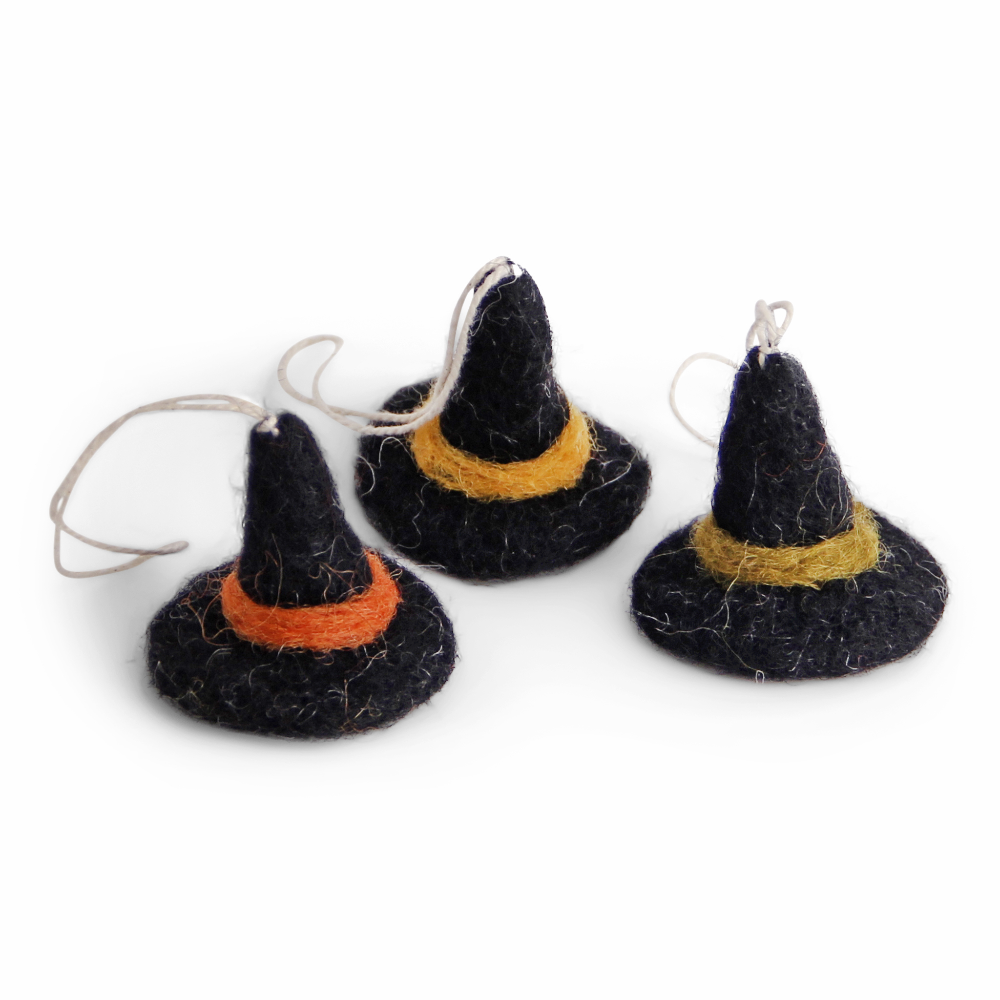 Gry & Sif Cappelli da Strega Halloween pendente feltro lana