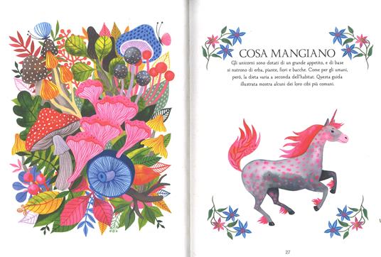 Gribaudo Magico libro degli unicorni guida ufficiale 128 pp