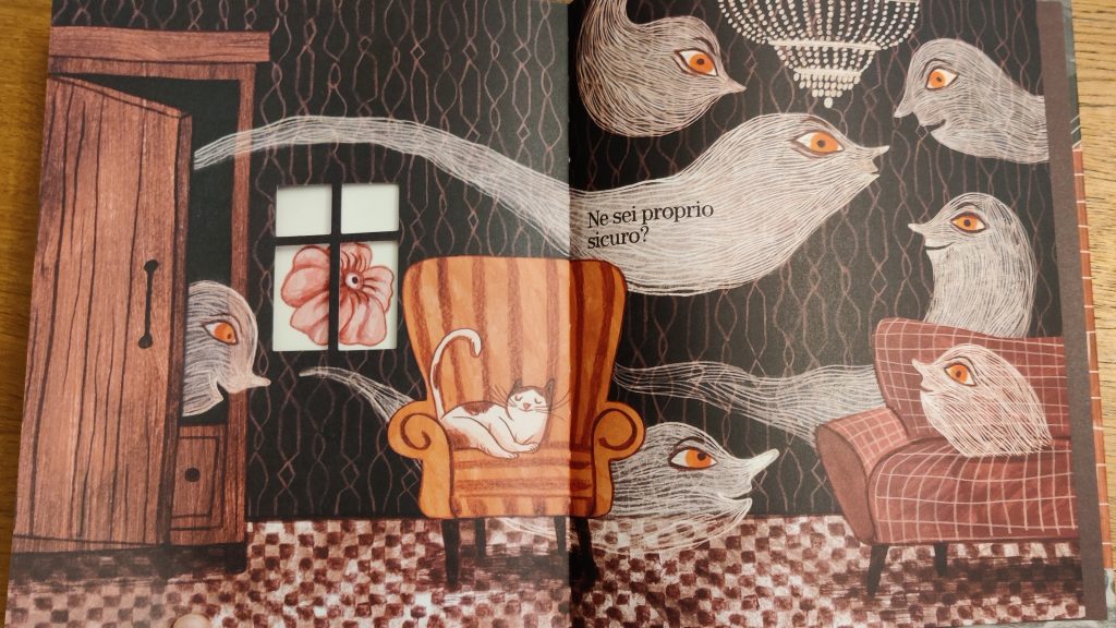 Un lupo alla finestra Orecchio Acerbo libro bambini 3-6 anni