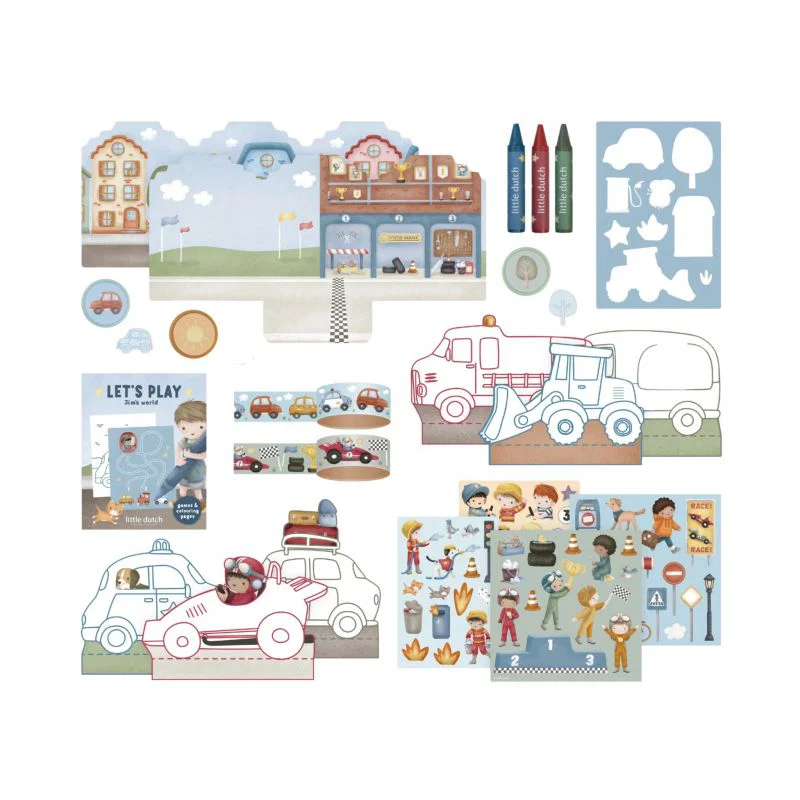 Little Dutch Jim valigetta creativa disegno bambini