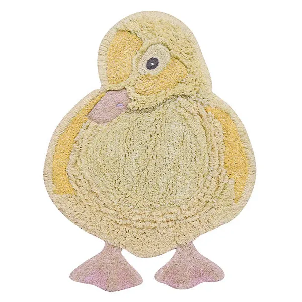 Lorena Canals Ducky tappeto cameretta 95x120 cm cotone