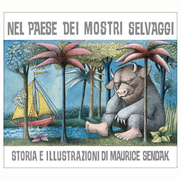 Maurice Sendak Nel paese dei mostri selvaggi albo illustrato