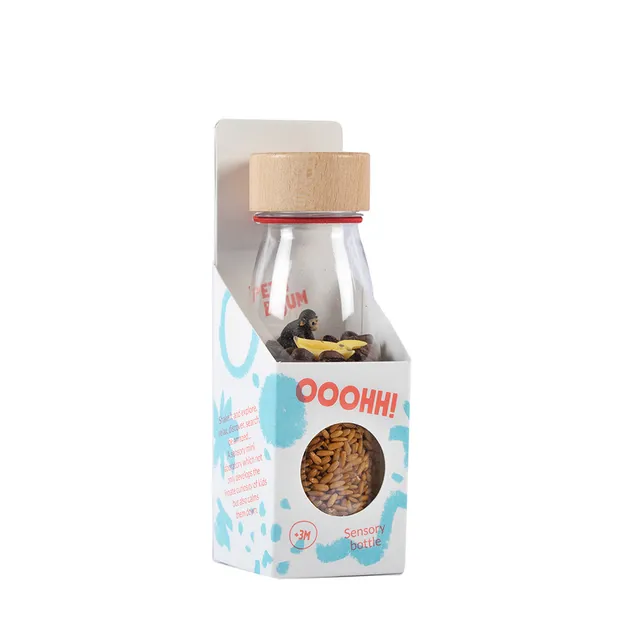 Petit Boum Baby Calm Bottle Monkey bottiglia sensoriale 250 ml