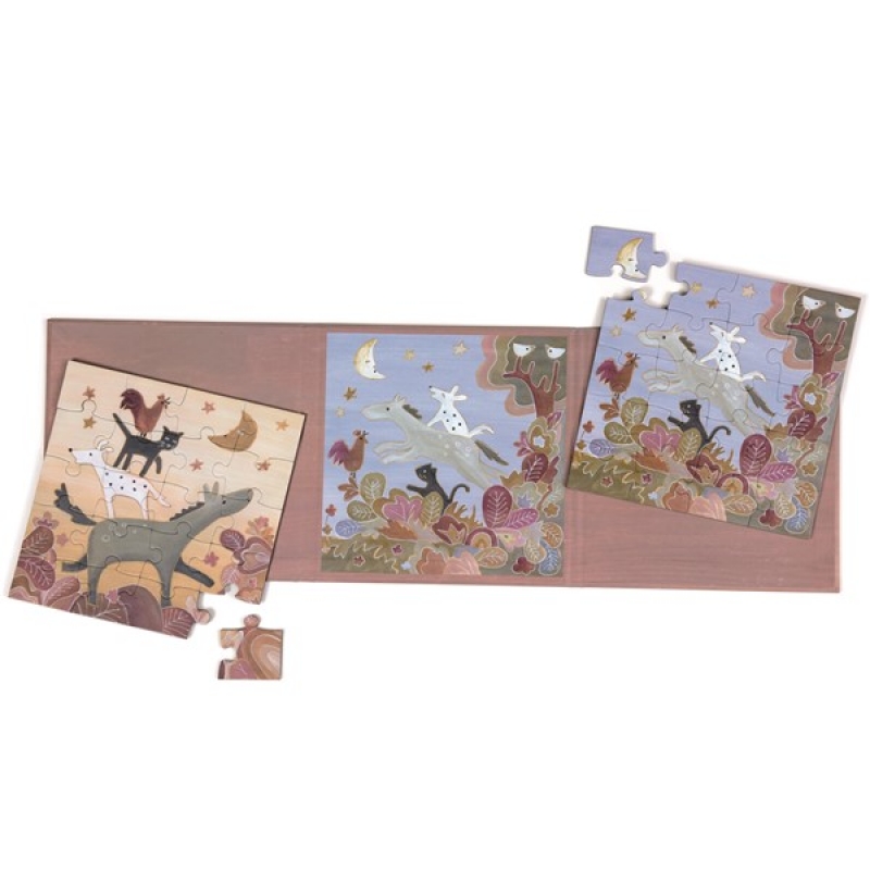 Egmont Toys Musicanti cartella 2 puzzle magnetici