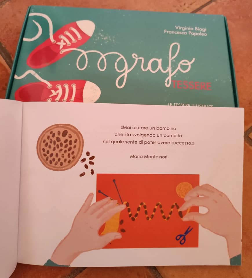Pièdimosca Grafotessere tessere pregrafismo 3-6 anni