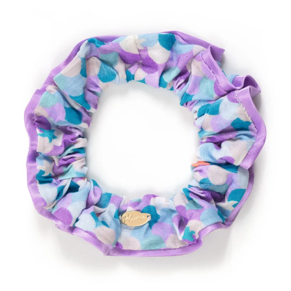 Djeco Mermaid Uhaiana scrunchie capelli cotone con medaglione
