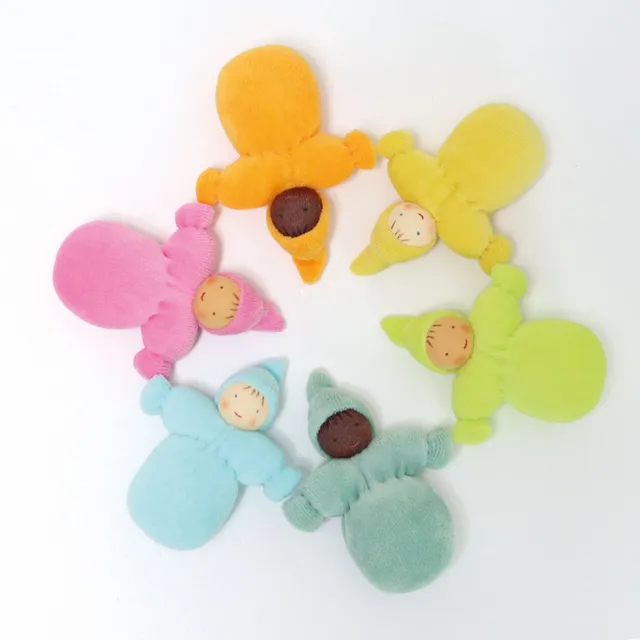 Grimm's Baby folletti Waldorf pastello 6 pezzi