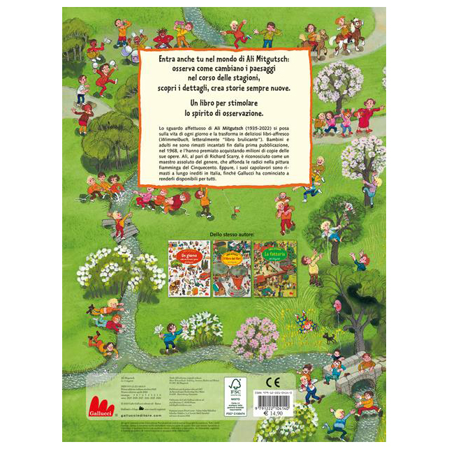 Gallucci Le 4 Stagioni libro affresco bambini