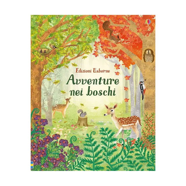 Usborne Avventure nei boschi libro illustrato 64 pp