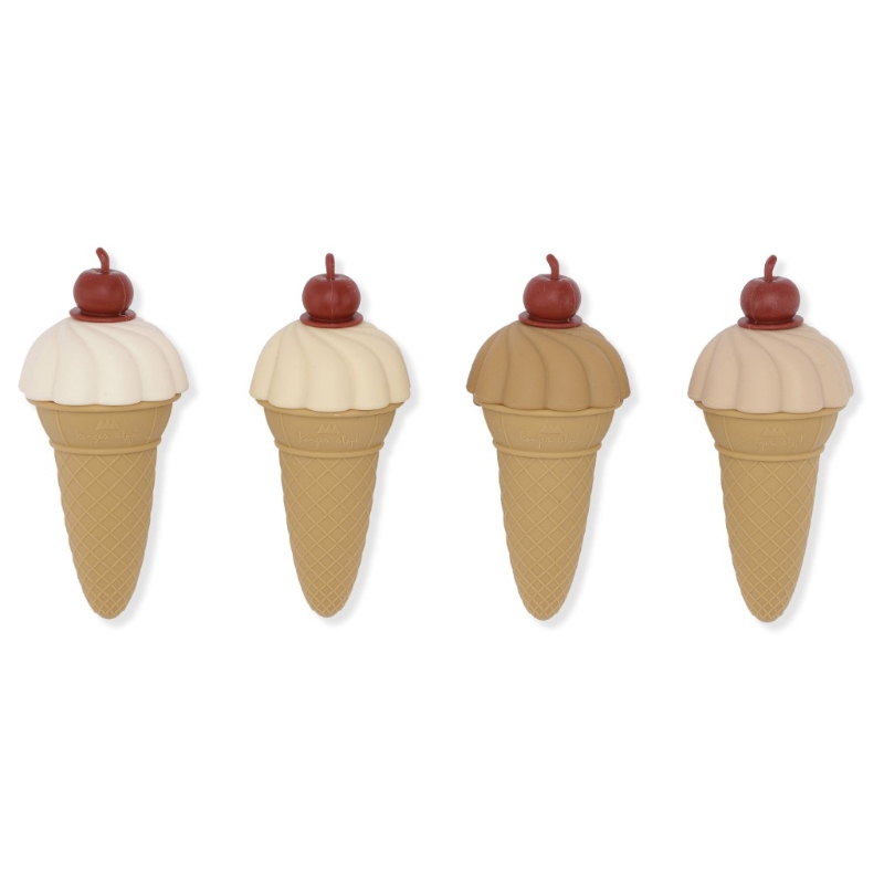 Konges Slojd mini set stampi gelato silicone 4 pezzi