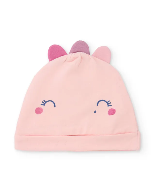 Tuc Tuc Cappello Neonata Rosa in Cotone