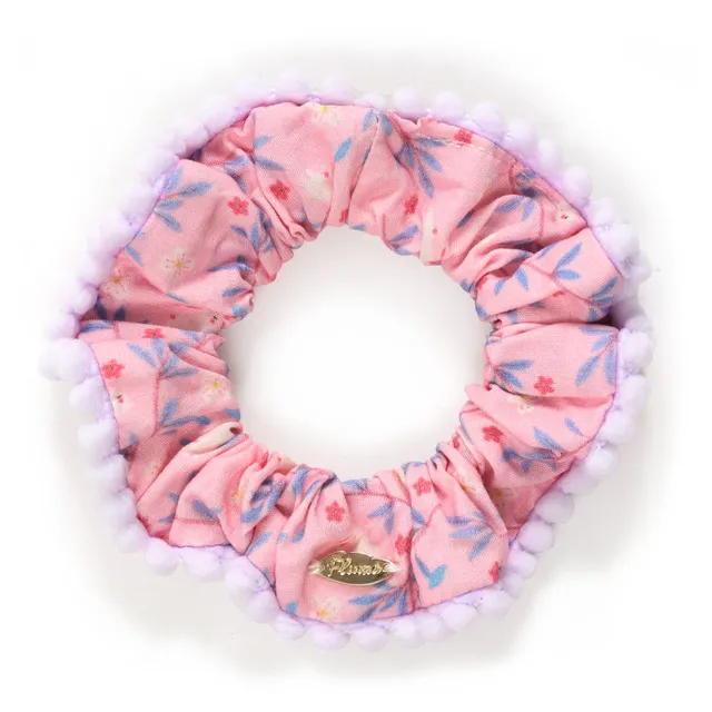 Djeco Marguerite scrunchie elastico capelli cotone piuma
