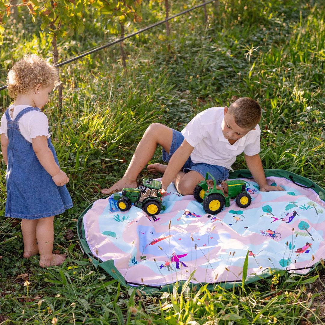 Play&Go Parc sacco portagiochi tappeto impermeabile