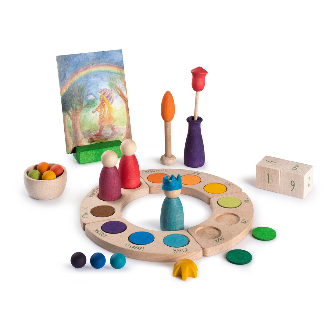 Grapat Your Day set decorazioni compleanno in legno