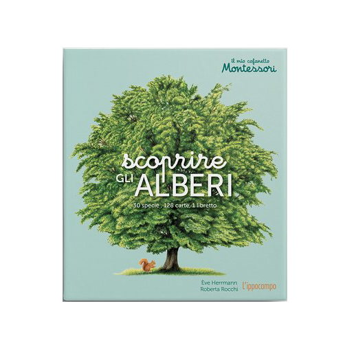 L'Ippocampo Montessori cofanetto Scoprire gli alberi