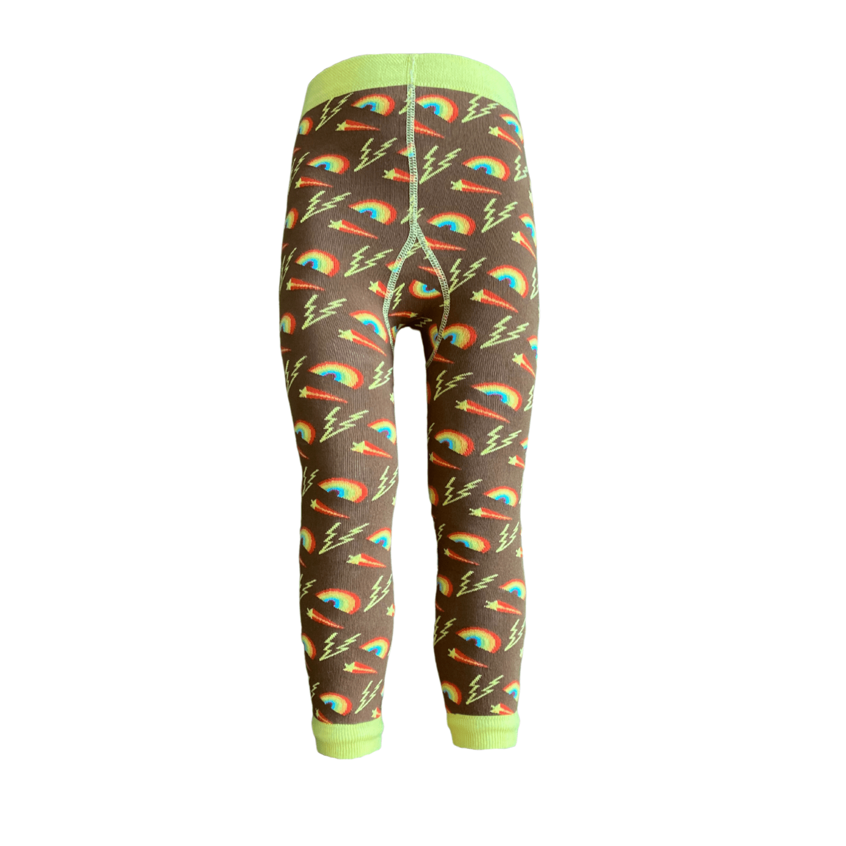 Slugs & Snails Retro leggings bimba marrone cotone bio