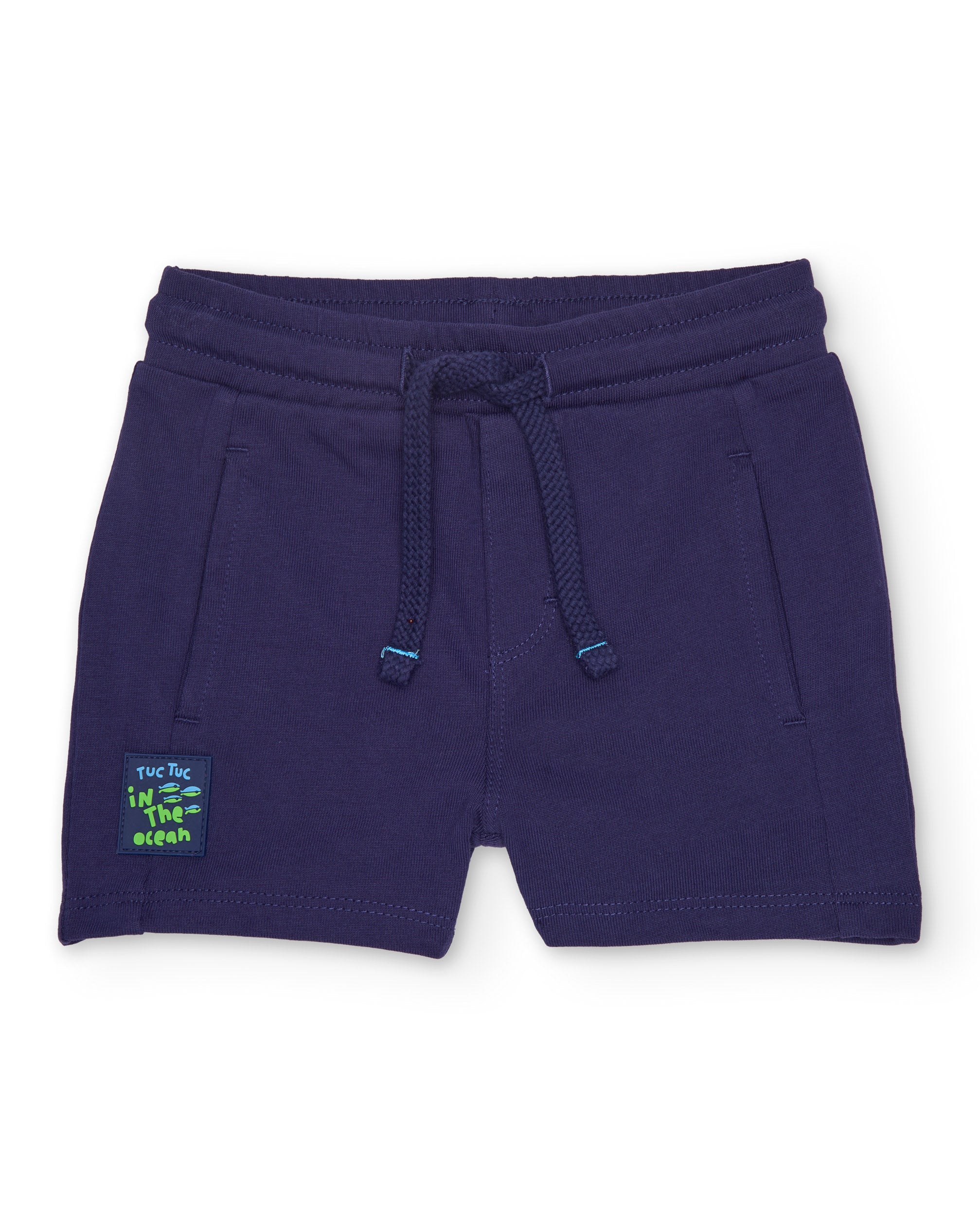 Tuc Tuc bermuda bambino blu navy con elastico