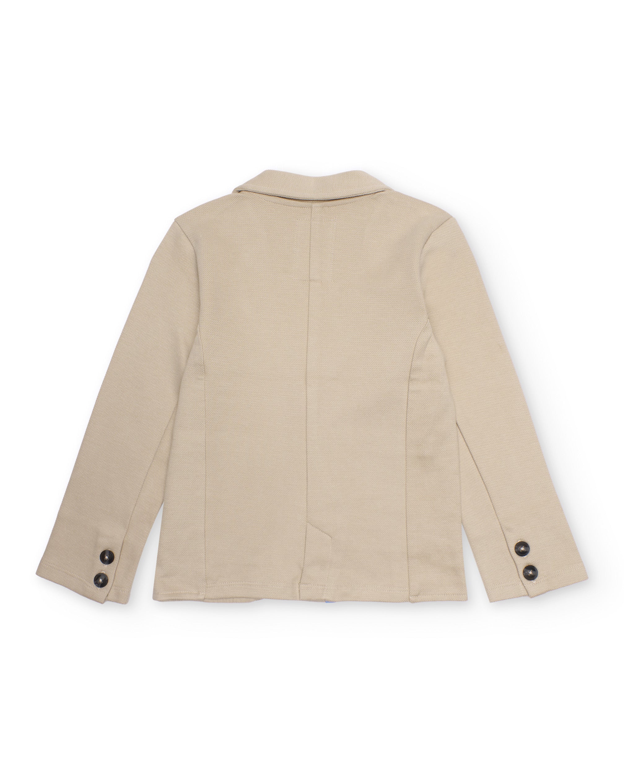 Tuc Tuc blazer bimbo maglina beige con revers