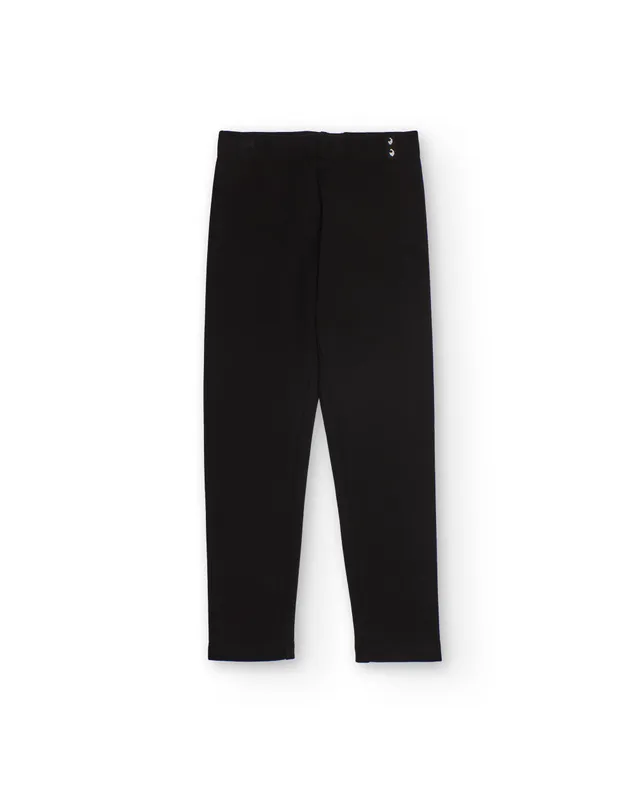 Tuc Tuc leggings bambina nero borchie 4 anni