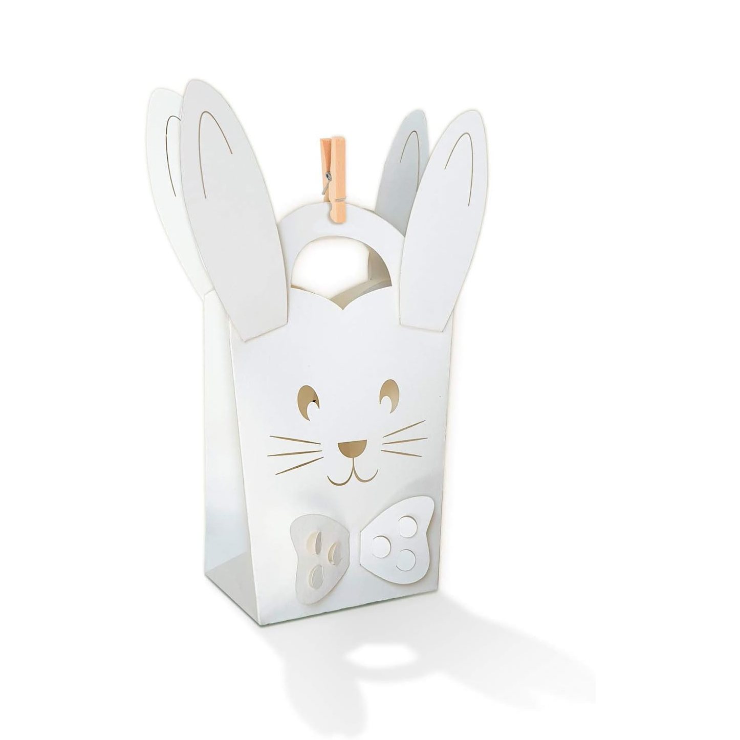 Ursus Coniglio kit creativo 5 cestini carta Pasqua